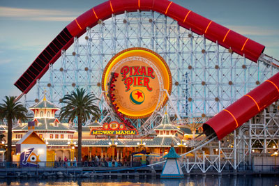Disneyland Pixar Pier